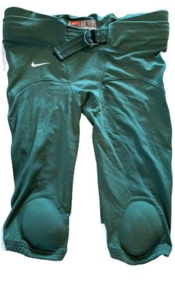 New Nike Vapor Varsity Performance Men’s Football Pant Green White Sz. L