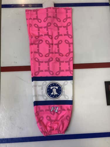 Used Philadelphia Revolution Breast Cancer Socks - 29 In