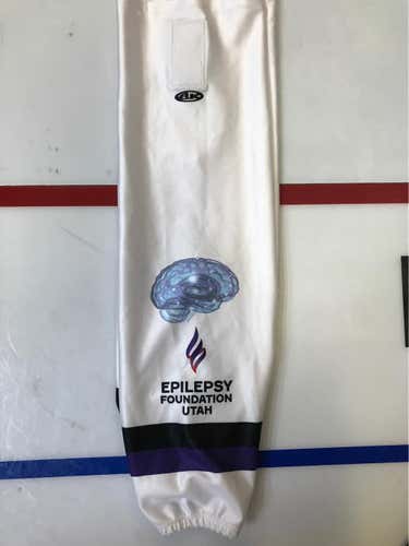 Used Utah Epilepsy Foundation Socks - 30 In