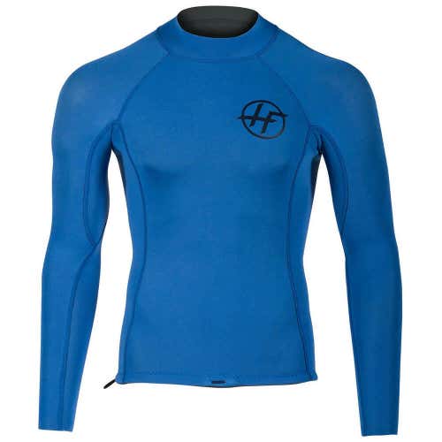 Hyperflex Men's Pro Series 1.5mm Long Sleeve Neoprene Shirt Top, Blue