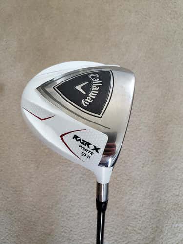 Callaway Razr X White Driver Regular Flex 9.5