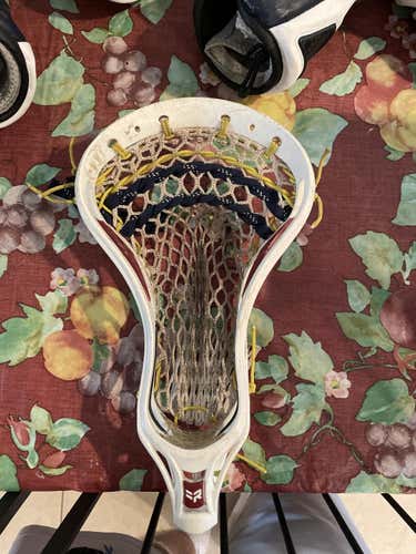 White Used Attack & Midfield Strung Rabil Head