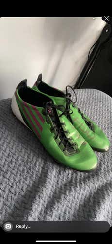 Used Size 10 Adidas F50 adizero Soccer Cleats