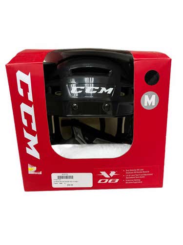 New Medium CCM Vector V08 Helmet Black