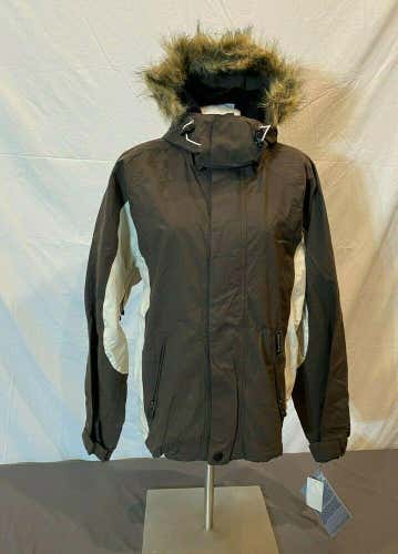 Billabong Tara Dakides Ideal Waterproof Breathable Hooded Jacket Women's L NEW