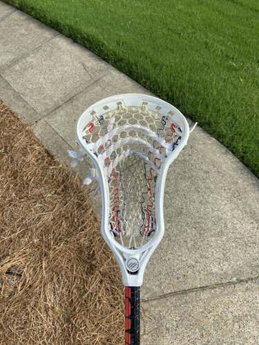 White Used Attack & Midfield Strung Optik 2.0 Head