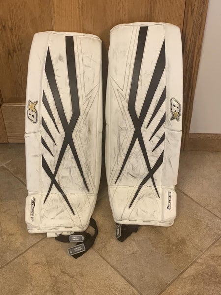 White Intermediate 29" Brian's Subzero 7.0 Goalie Leg Pads