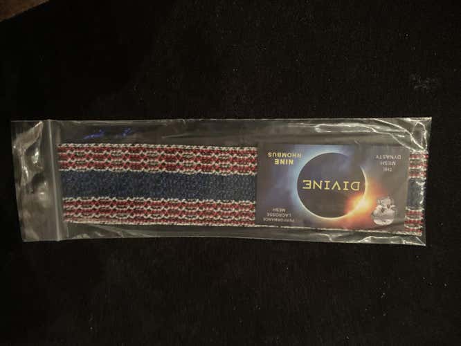 New The mesh dynasty Divine USA nine Rhombus lacrosse mesh NEW