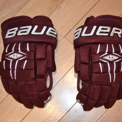 Used Bauer Nexus 800 Gloves 15"