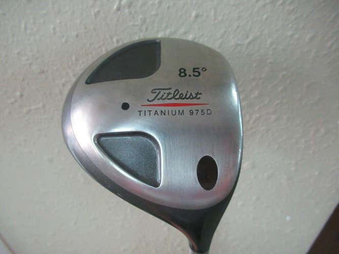 TITLEIST TITANIUM 975D 8.5* DRIVER PROFORCE GOLD 75g REGULAR FLEX NEW GRIP
