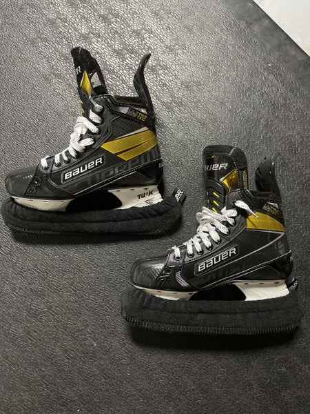 Senior Used Bauer Supreme Ultrasonic Hockey Skates Fit 1 Regular Width Size 8 Like New