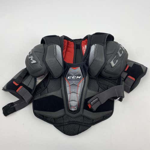 Used CCM Jetpseed FT1 Shoulder Pads | Senior Large | LA KINGS | K898