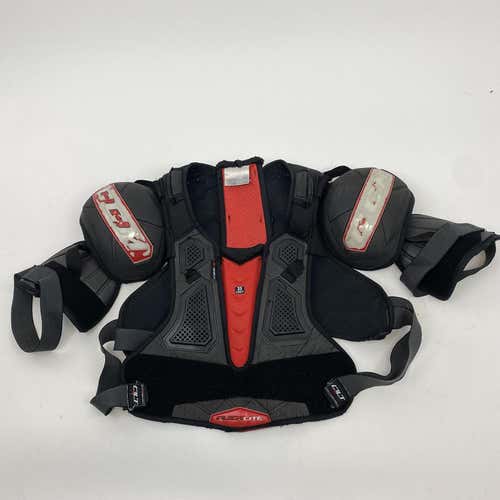 Used CCM Quick Lite Shoulder Pads | Senior Large | LA KINGS | K402