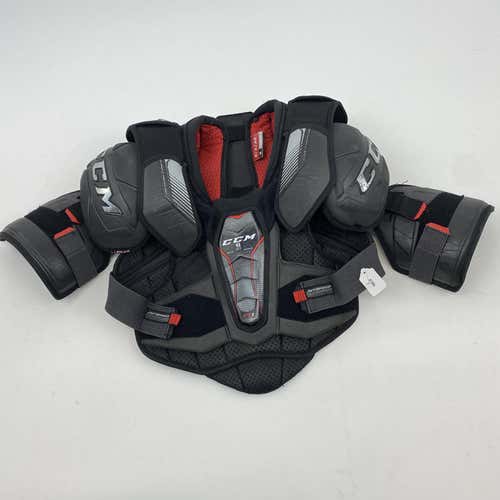 Used CCM Jetspeed FT1 Shoulder Pads | Senior Medium | LA KINGS | K396