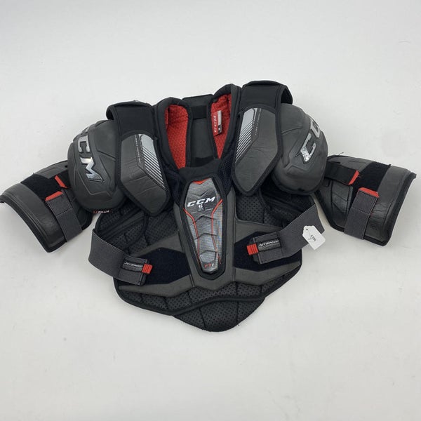 Used CCM Jetspeed FT1 Shoulder Pads | Senior Medium | LA KINGS | K396