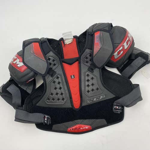 Used CCM Quick Lite Shoulder Pads | Senior Large | LA KINGS | K932