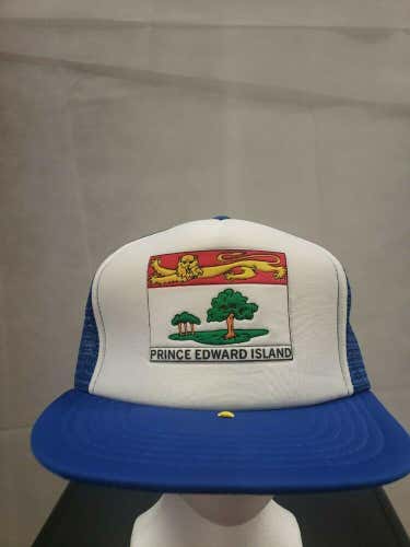 Vintage Prince Edward Island, Canada Mesh Trucker Snapback Hat
