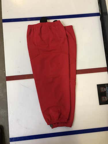 Used OSU Bauer Red Practice Socks – L/XL