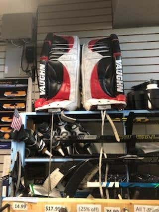 Used Vaughn Goalie Leg Pads