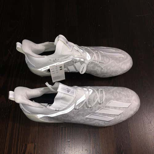 White Men's Molded Cleats Adidas Young King
