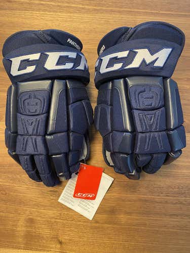 FLA Panthers CCM 15" Pro Stock HGCLPR Gloves