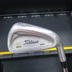 Used Titleist Dci 981 6 Iron Steel Regular Golf Individual Irons