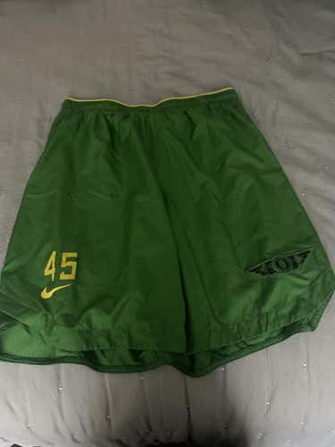 Nike Oregon football team issued shorts