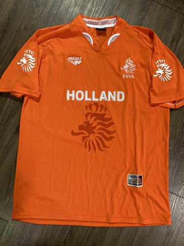 Holland Soccer Jersey.  Size Large