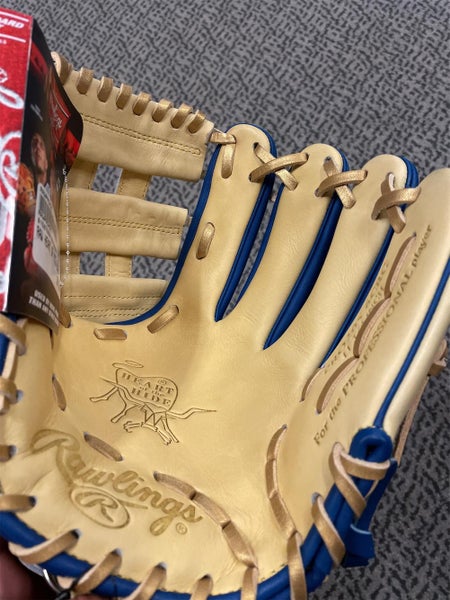 Blue New Infield Heart of the Hide 11.75" Baseball Glove