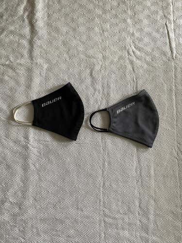 Two Bauer Breathable Reversible Masks, Great For Hockey, Barely Used