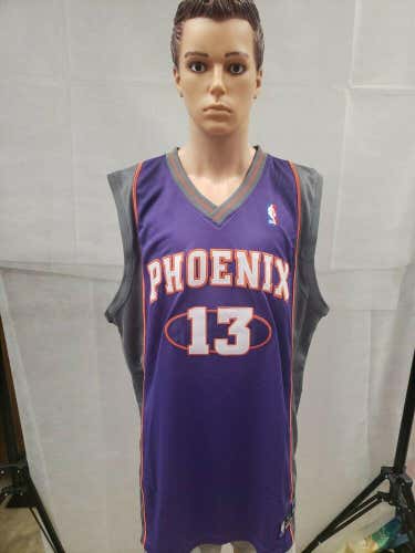 NWT Steve Nash Phoenix Suns Reebok Authentic Jersey 56 NBA