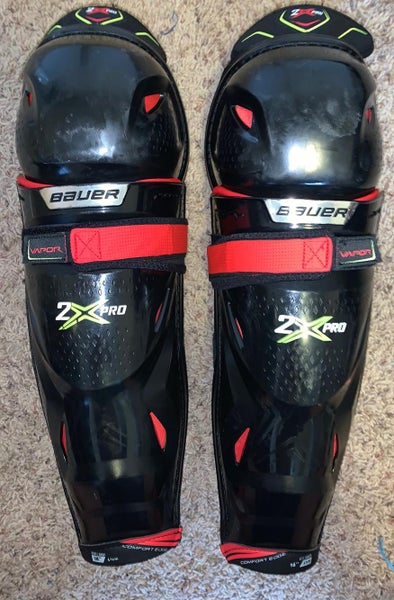 Used Bauer Vapor 2X Pro Shin Pads 16”