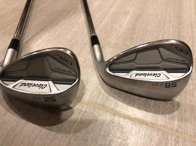 Men's Right Handed 52 And 58 Degree CBX Wedge
