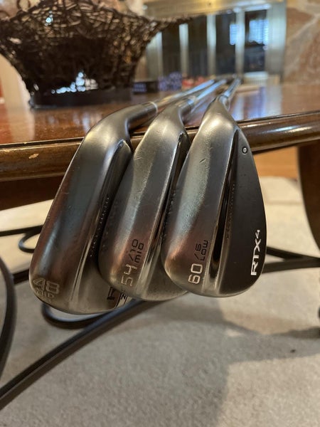Men's Cleveland Right Handed Stiff Flex SteelShaft Wedge Set Willing To Sell Individually