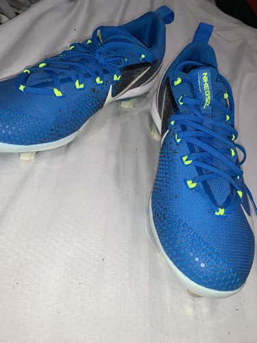 New Light Blue Nike Vapor Lunarlon, Cleats Size 9.5’