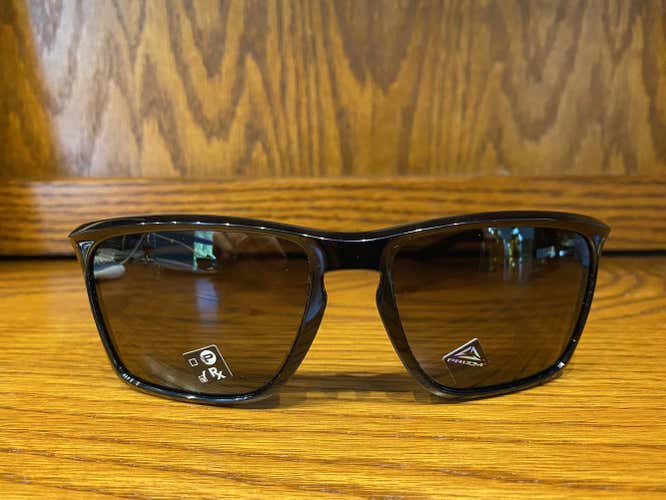 OAKLEY SYLAS Sunglasses  Polish Black Frames Prism Grey Lens