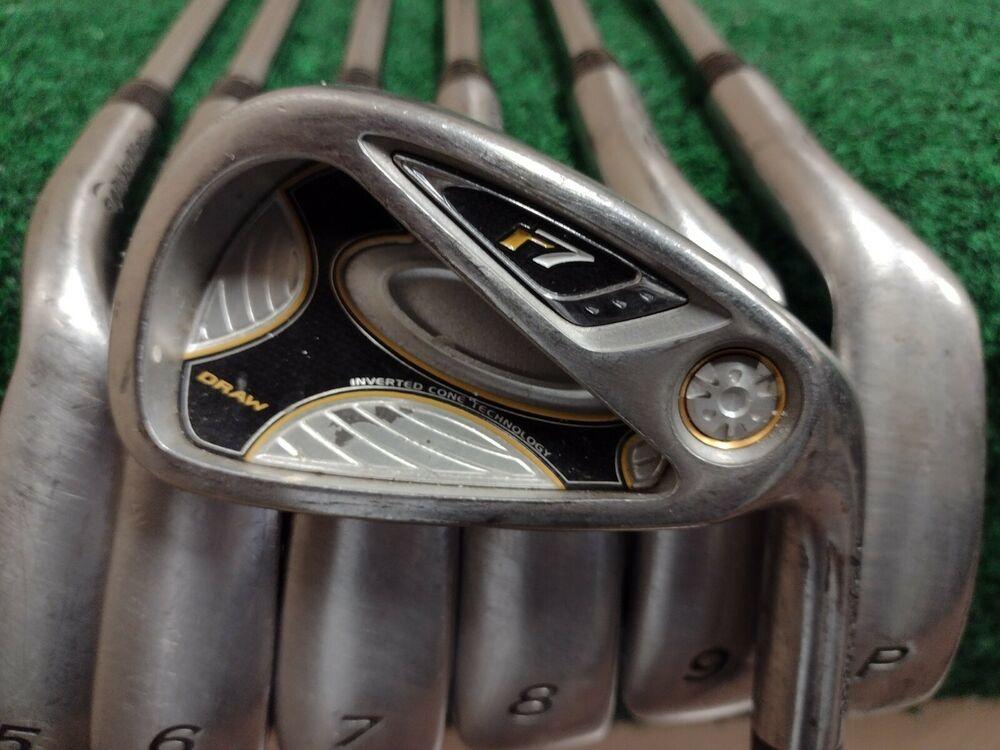 Set De Fers TaylorMade R7 5-PW-SW Acier T-Step90 Flex R Droitier - Occasion