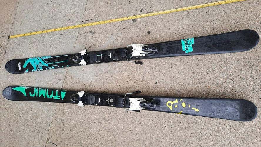 Atomic Skis W/Salomon Bindings 152cm Black/Green