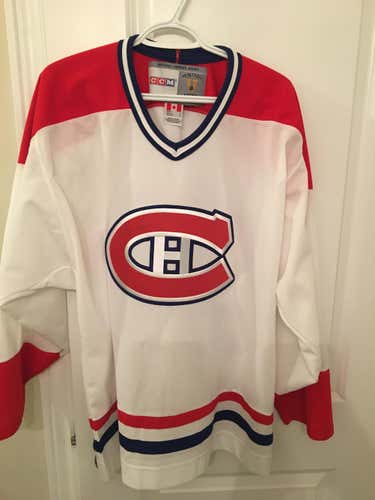 Montreal Canadiens CCM Vintage Away Jersey Used