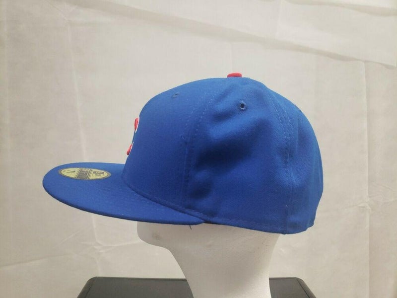 New Era 7 5/8 Chicago Cubs Hat Cap Cooperstown Retro 80's