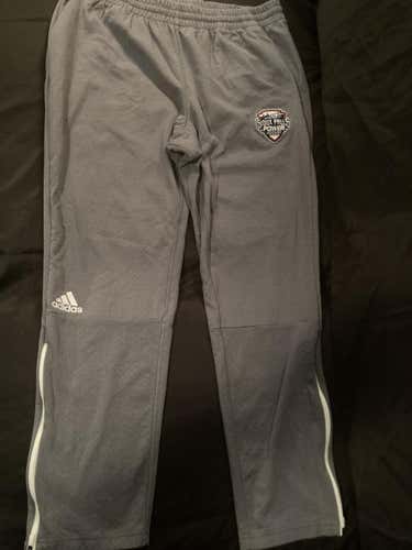 Gray Adult XL Adidas Hockey Pants
