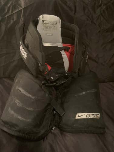 Black Senior Small Bauer Hockey Pants