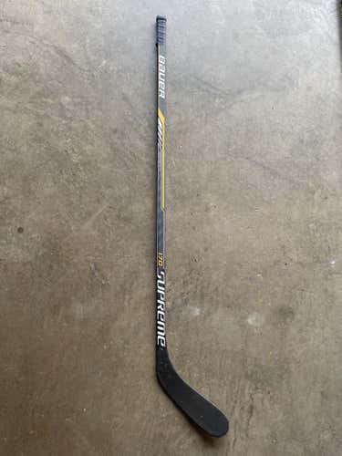 Used Junior Bauer Left Hand Supreme 170 Hockey Stick Mid Pattern