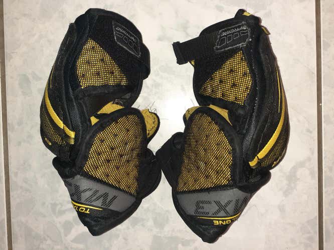 Junior Used Large Bauer Supreme TotalOne MX3 Elbow Pads