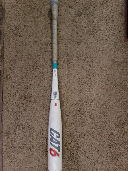 Used High School/College USSSA Certified 2014 Marucci Alloy CAT 6 Bat (-5) 26 oz 31"