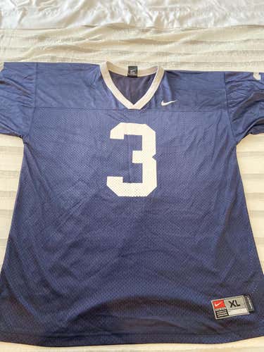 Penn State Blue Used XL Nike Jersey