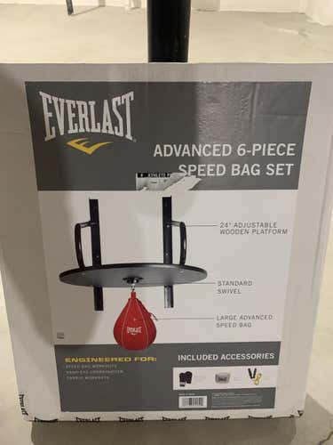 New Everlast Speed Bag Set