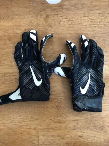 Nike Vapor Receiver Gloves Black Size Large