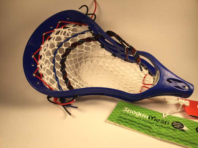 NEW- Royal Blue Warrior Evo X. Ninja Lax Shogun Mesh
