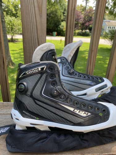 Senior Used CCM RibCor 44K Hockey Goalie Skates Regular Width Size 7